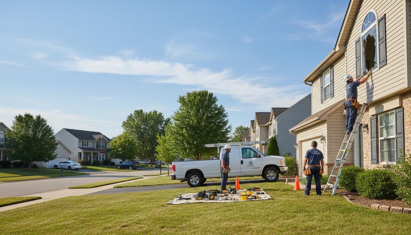 Expert window installer providing residential service in De Kalb, TX